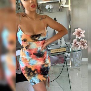 Bodycon TieDye Dres